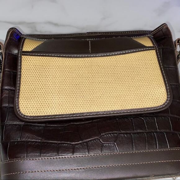 Dooney & Bourke Bayou Collection Large Flap Crossbody - Picture 8 of 9